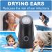 Electrical Ear Dryer Multifunctional Thermostatic Design Portable Ear Water Drying Aid for at Home (Black) - Buy Online on GoSupps.com