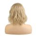 Shoulder Length Blonde Lace Front Bob Wig for Women - Short Wavy Hair - Buy Online on GoSupps.com