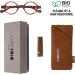 HAKONE BIO Havana +1.0 Reading Glasses for Presbyopia | Anti Blue Light Flexible Temples & Rubber Touch for Men & Women - Buy Online on GoSupps.com
