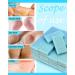 Maryton Disposable Foot Scrubber Pumice Pads - 40Pcs Blue Medium Coarse Pedicure Stone for Dead Skin Callus Removal - Buy Online on GoSupps.com