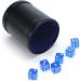 Harbor Loot Blue Dice Shaker Cup and Set of Six Translucent Dice - Buy Online on GoSupps.com