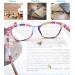 MODFANS 5 Pack Round Reading Glasses for Women +2.00 - High Quality Fashionable Comfortable & Super Reading Aid in 5 Stylish Colors - Buy Online on GoSupps.com
