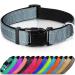Joytale Dog Collar Reflective Dog Collar Large Dogs XL Grey XL (Pack of 1) Grey