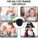2 Pcs Eye Patches Adjustable Eye Patch for Adults with Storage Bag Soft and Comfortable One Eye Mask Eye Cover for Pirate Cosplay Womens & Mens - Buy Online on GoSupps.com