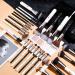 Ducare 31-Piece Panda Makeup Brush Set - Premium Synthetic Kabuki & Concealer Brushes with Leather Case | Perfect Gifts for Women - Buy Online on GoSupps.com