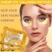 30 Pairs 24K Gold Under Eye Masks | Moisturizing Crystal Collagen Gel Pads for Dark Circles Puffy Eyes & Fine Lines - Best Under Eye Treatment for Women - Buy Online on GoSupps.com