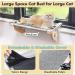 AMOSIJOY Cat Window Perch Hammock for Large Cats - Sturdy Wood & Metal Frame - Easy to Assemble Cat Bed for Windowsill, Bedside, Drawer, Cabinet - 21.7x15x6.9 - Buy Online on GoSupps.com