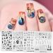 KADS Nail Stamp Plates Set - 20Pcs Leaves Flowers Animal Chinese Style Nail Art Stamping Templates - Buy Online on GoSupps.com