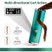 Automatic Curling Iron - Cordless Auto Hair Curler with 6 Temps & Timers - Fast Heating & Rechargeable - Green Color - Buy Online on GoSupps.com