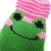 Alfie Pet Mason 6 Set of 4 Pink Anti-Slip Cotton Knit Socks - Size Medium - Buy Online on GoSupps.com
