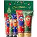Christmas Hand Cream & Body Lition Kit-2Pcs Scented Moisturizing Body Lotion and 3Pcs Small Hand Cream for Dry Cracked Skin & Hand Fragrance Travel Size Mini Hand Lotion Skin Care Gift Set Stocking Stuffers for Women 92 g (Pack of 5) - Buy Online on GoSupps.com