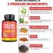 Organic Super Cissus Quadrangularis Capsules 8050mg with Boswellia Guggul Turmeric Black Pepper Extract | Bone Joint Health Supplement | Tendon Ligament Support | 5-Month Supply - Buy Online on GoSupps.com