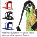 Bridle Holder for Horses | Metal Saddle Chamber with Hooks | Red & Black | Ideal for Riding Stables & Halters - Buy Online on GoSupps.com