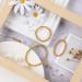 1200pcs 4mm Gold Smooth Round Spacer Loose Ball Beads for Bracelet Making - Jewelry Craft Supplies - Buy Online on GoSupps.com