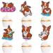 Corgi Themed Cupcake Toppers 18-PC Set - Perfect for Dog Themed Birthday Parties Dog Lovers Host Pet Showers or Baby Shower Decorations