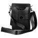 Uonlytech Hair Styling Tools: Cowhide Salon Scissors Pouch & Shoulder Bag for Hairdressers - Black Leash Holder - Buy Online on GoSupps.com