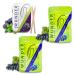 Wonder Toothpick Starter Bundle - Flavored TOOTHPICKS - 2X Refill + 1X METALLBOX - Tasty TOOTHPICKS (Grape-Mint/Traube-Minze) Grape mint/grape mint