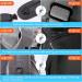 Adjustable Dog Sling Carrier for Small Dogs/Cats 5-10lbs - Hands-Free Puppy Front Pouch with Soothing Bottom Support - Soft Padded Shoulder Bag for Travel & Outdoor Activities - Buy Online on GoSupps.com