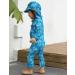 weVSwe Baby Boy Swimsuit | UPF 50+ Sun Protection | Rash Guard Swimwear | Crotch Zipper | Green Leaves | 0-3 Years - Buy Online on GoSupps.com