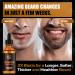 2X Biotin Beard Growth Oil for Men - Organic Argan & Jojoba Leave-In Conditioner Softener and Moisturizer for Mustache & Facial Hair Growth - 2fl.Oz - Buy Online on GoSupps.com