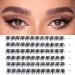 Buy Lankiz 0.07 C Curl 12mm Single False Eyelashes - 72 PCs Cluster Lashes for DIY Extensions | Natural Look at Home - Buy Online on GoSupps.com