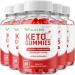 IDEAL PERFORMANCE (5 Pack) Vitality HQ Ketos Gummies Vitality Ketos ACV Gummies Vitality ACV Gummie Vitality Ketos Gummies (300 Gummies)