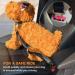 EasyULT Adjustable Dog Safety Harness for Car Strong Durable Dog Car Harness with Strong Carabiner 53-75cm Pet Cat Dog Safety Leads Pet Travel Accessories(Black) - Buy Online on GoSupps.com