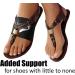 Plantar Fasciitis Arch Support Compression Bands with Copper Content - Pain Relief for Men and Women | Black - Buy Online on GoSupps.com