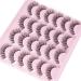 Goddvenus False Eyelashes D Curl Russian Strip Lashes Pack 3D Natural Cat Eye Lashes Wispy Fake Eyelashes Premium False Lashes Thin Cotton Band Fake Lashes 12 Pairs D curl wispy - Buy Online on GoSupps.com