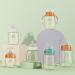 Gulicola Natural Baby Bottle Nipples - Breast-Like, Anti-Colic, Wide-Neck, Slow Flow (0m+ S) - 3 pcs - Buy Online on GoSupps.com