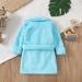 Soft Blue Jelly Baby Bathrobes for Toddlers | Flannel Nightwear & Pajamas | 5-6 Years - Buy Online on GoSupps.com