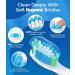 Electric Toothbrush for Adults with 8 Brush Heads - Sonic 40000 VPM Deep Clean 5 Modes Rechargeable Fast Charge Lasts 30 Days - Yellow - Buy Online on GoSupps.com