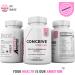 Conceive for Her 60 Capsules - Women's Fertility Supplement with Essential Vitamins & Minerals - Buy Online on GoSupps.com