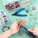 Split Ring and Crimping Jewelry Pliers Set - 2 Pcs Wire Cutter and Key Chain Opening Tool for Beading and Repair (Ring Pliers) - Buy Online on GoSupps.com