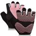 Sunnex Gym Gloves for Women, Workout Gloves Women, Fingerless Gloves for Weightlifting, Lightweight Breathable Fitness Gloves, Sports Gloves for Training Lifting Weight Cycling Climbing Rowing Small JS-PINK