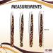 Professional Stainless Steel Eyebrow Tweezers Set - 4 Pieces with Travel Case | Leopard Style - Beauty and Personal Care Tool - Buy Online on GoSupps.com