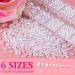Flat Back Pearls Kit - 3800 Pcs, 3 Boxes, AB+ White AB+ Beige AB Half Round Pearls for Nail Art & DIY Crafts with Pickup Pencil and Tweezer - Buy Online on GoSupps.com