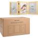 Navaris Baby Handprint and Footprint Kit with Frame and Clay - Perfect for Casting Newborn Boys and Girls Prints - Beige - Buy Online on GoSupps.com