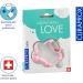 Curaprox Pink Baby Bite Ring with Rattle & Learning Toothbrush BPA-Free Teething Toy for Infants - Buy Online on GoSupps.com