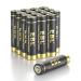 EBL Gold Pro Rechargeable AAA Batteries 1.2V 1100mAh NIMH Battery Upgraded High Performance AAA Batteries Precharged Triple A Battery - 16 Packs