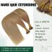 RUNATURE Nano Beads Hair Extensions 16 Inch - Brown Ombre Blonde Nano Tip Human Hair Extensions 50g - Real Hair Blonde Nano Human Hair - A-Nano-#10/14 - Buy Online on GoSupps.com