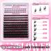 Lanflower Lash Clusters Kit - 120D Thick Volume Waterproof Eyelash Extensions with Bottom Lashes | Fluffy D Curl Individual Lashes (10-18mm) - Ideal for International Shipping - Buy Online on GoSupps.com