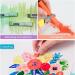 Ohuhu 72 Long Chalk Pastels Set - Soft Pastels for Artists - Includes 4 Fluorescent Colors and 6 Pastel Papers - Art Supplies for Drawing, Blending, Shading - Ideal for Adults, Kids, Beginners - Buy Online on GoSupps.com