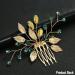 Bridal Wedding Hair Accessories Green Hair Accessories Sparkly Rhinestone Hair Combs Slides Hair Clips Prom Hair Accessories French Hair Comb Hair Jewelry Hair Pieces for Women - Buy Online on GoSupps.com