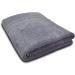 Zenith Luxury Extra Large SPA Bath Towel - 40x70 Inch, 600 GSM, 100% Cotton - Oversized Gray Charcoal Towel - Buy Online on GoSupps.com