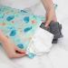 Bumkins Waterproof Wet Bag 12x14 - Ocean Life | Washable & Reusable for Travel, Beach, Pool, Stroller | Ideal for Diapers, Gym Clothes, Swimsuits & Toiletries - Buy Online on GoSupps.com