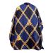 King Midas Barber Cape Professional Hair Cutting Cape Unisex Water Proof (Cape Blue And Black)