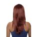 WIG me up-clip-in hair part with 5 brackets 3/4 wig brown gold-red brown approx. 50 cm smooth hair hair extension WIG HD1401-35 gold-red brown (35)
