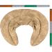 Neck Pillow with Stand-Up Collar - Batik Gold Spelt Grain Heat Pad for Neck & Shoulder Relief - Buy Online on GoSupps.com