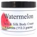 Eclectic Lady Watermelon Satin and Silk Cream Body Cream Body Lotion 4 oz - Shea Butter Aloe Silk Amino Acids Vitamin E Phthalate-Free Handcrafted in USA - Perfect For Women 4 Ounce (Pack of 1)